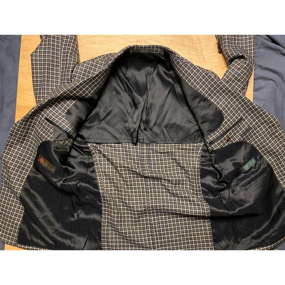 Lanificio Galtes Cardinal Galaxy Wool Sport Coat Blazer 39R - Picture 8 of 14